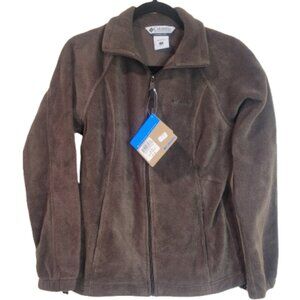 Columbia Zip Up Fleece Women's Chocolate Brown